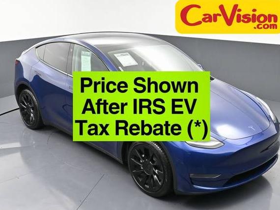 TESLA MODEL Y 2021 5YJYGDEE5MF175314 image